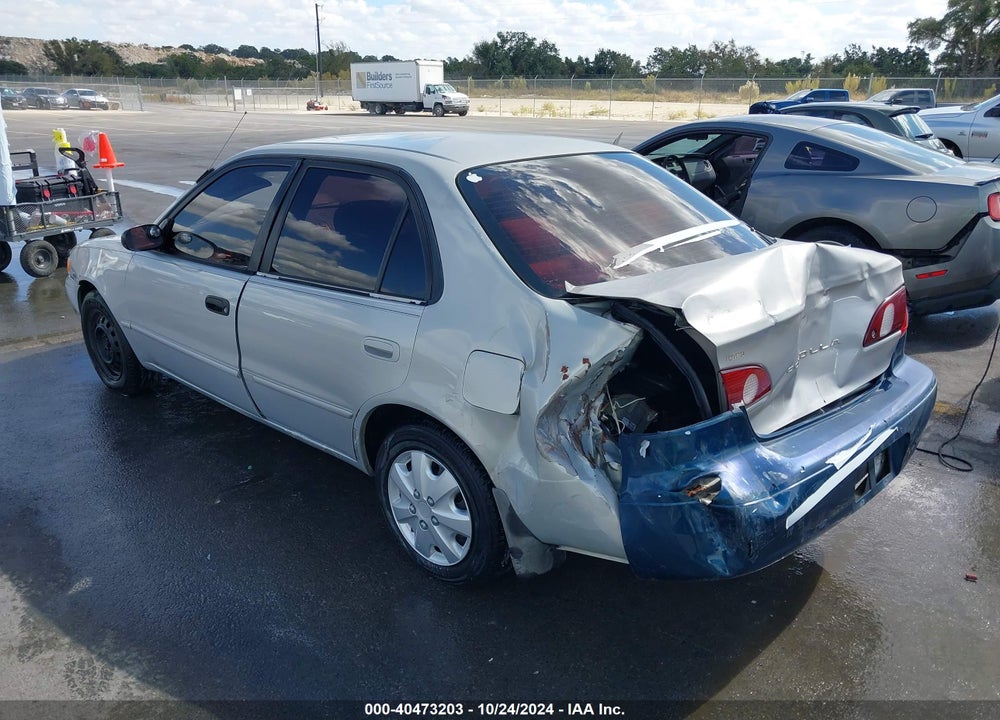 1999 TOYOTA COROLLA VIN: 1NXBR12EXXZ265665