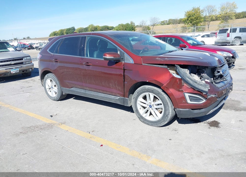 2015 FORD EDGE SEL VIN: 2FMPK3J98FBB00471