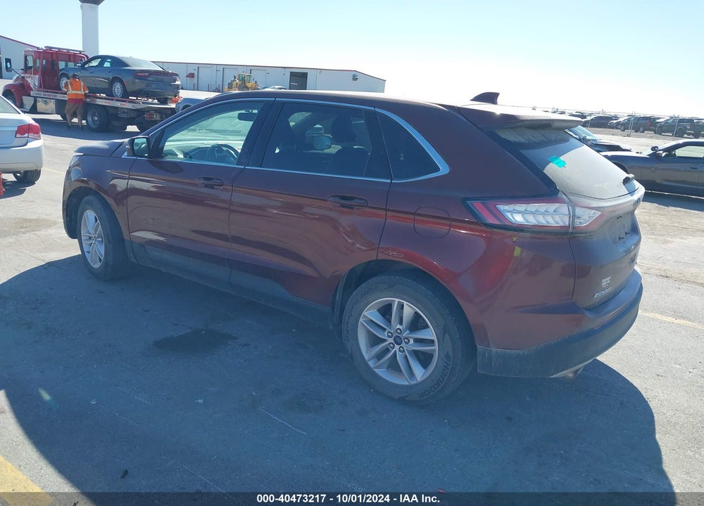 2015 FORD EDGE SEL VIN: 2FMPK3J98FBB00471