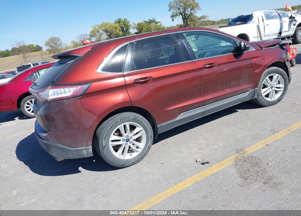 2015 FORD EDGE SEL VIN: 2FMPK3J98FBB00471