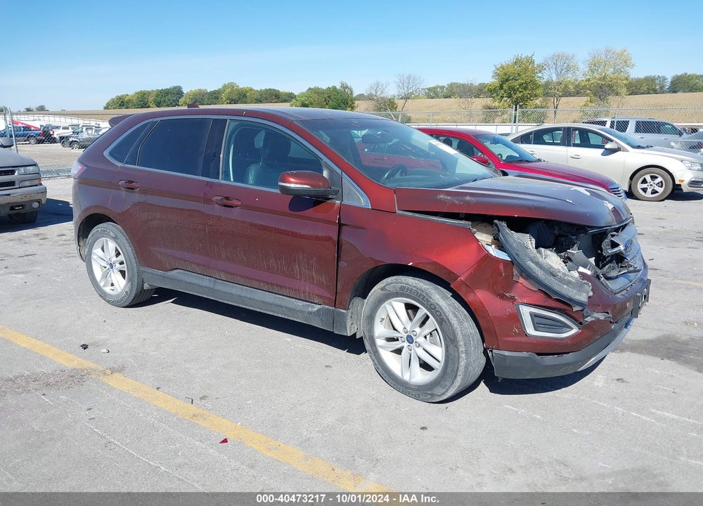 2015 FORD EDGE SEL VIN: 2FMPK3J98FBB00471