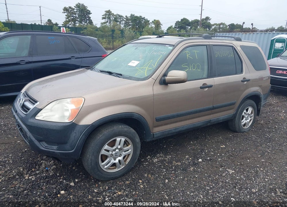 2004 HONDA CR-V EX VIN: SHSRD78884U202972