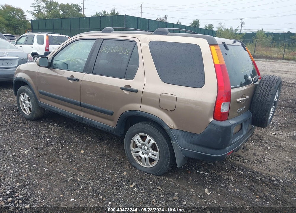 2004 HONDA CR-V EX VIN: SHSRD78884U202972