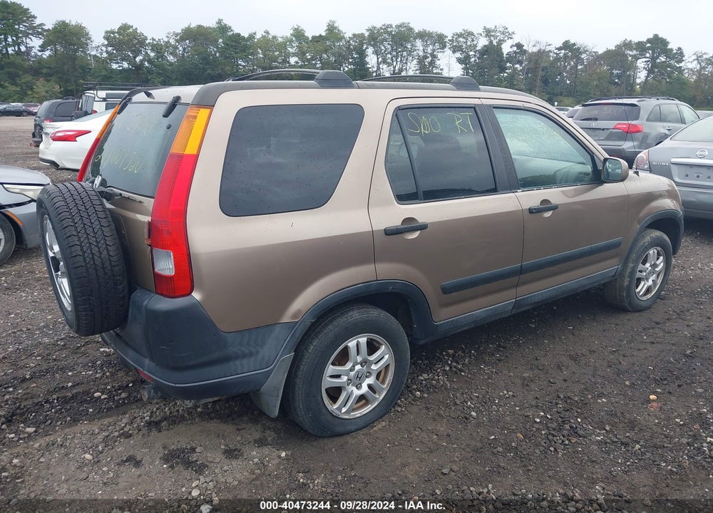 2004 HONDA CR-V EX VIN: SHSRD78884U202972
