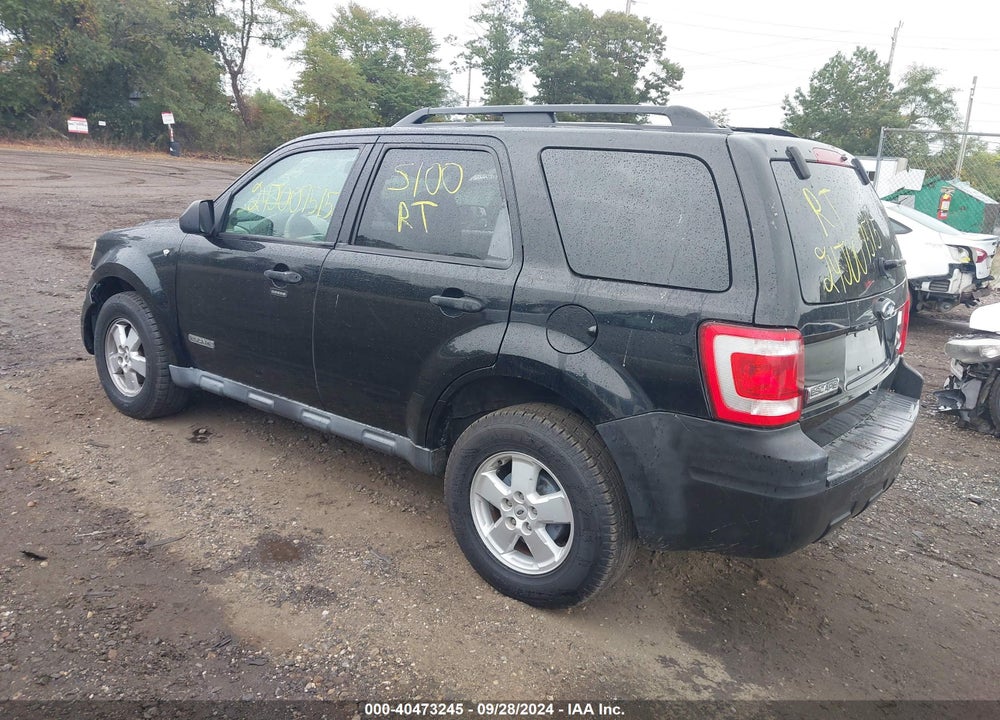 2008 FORD ESCAPE XLT VIN: 1FMCU93178KC38966