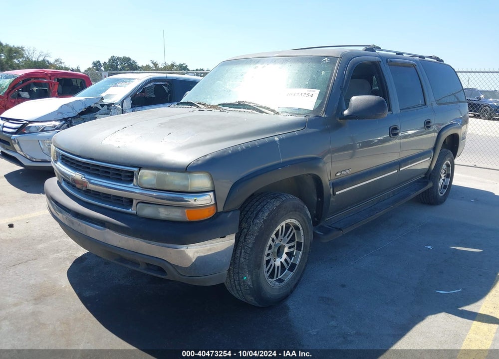 2001 CHEVROLET SUBURBAN 1500 LS VIN: 3GNEC16T21G125896