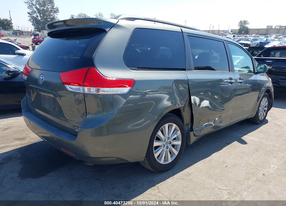 2011 TOYOTA SIENNA XLE LIMITED VIN: 5TDDK3DC2BS016119
