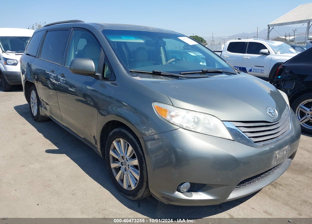 2011 TOYOTA SIENNA XLE LIMITED VIN: 5TDDK3DC2BS016119