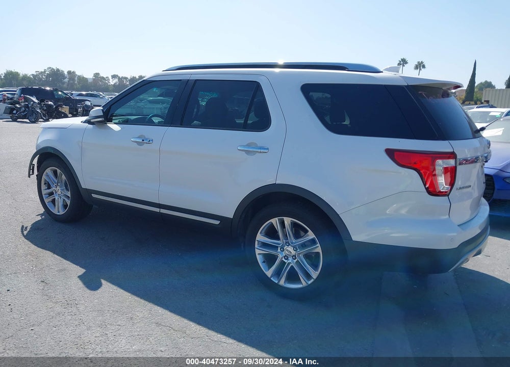 2017 FORD EXPLORER LIMITED VIN: 1FM5K7F83HGA98834