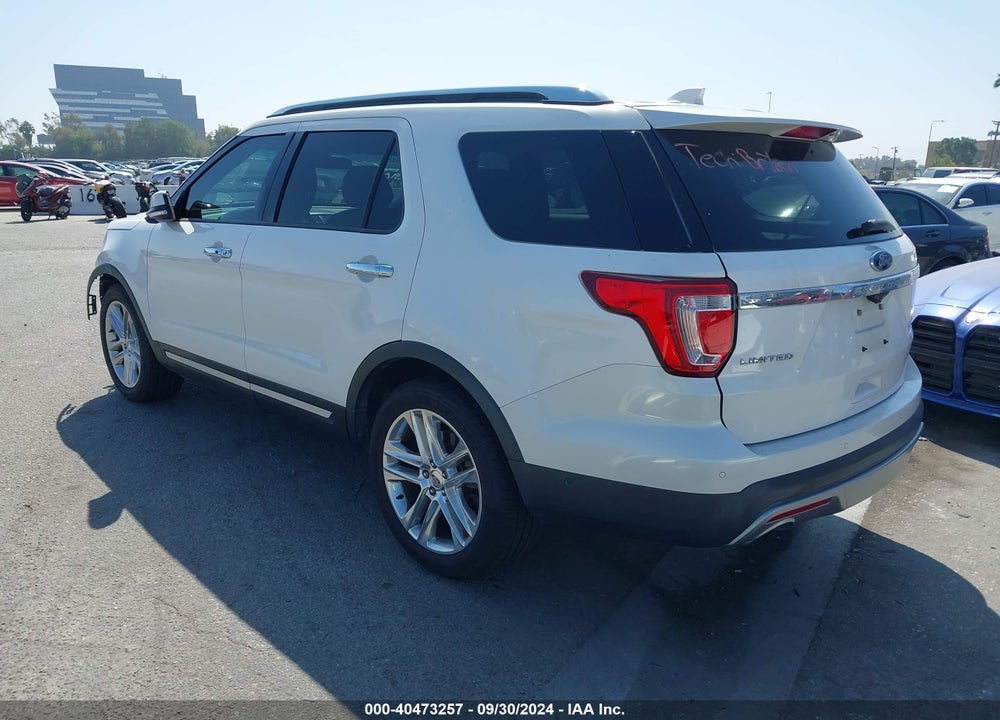 2017 FORD EXPLORER LIMITED VIN: 1FM5K7F83HGA98834
