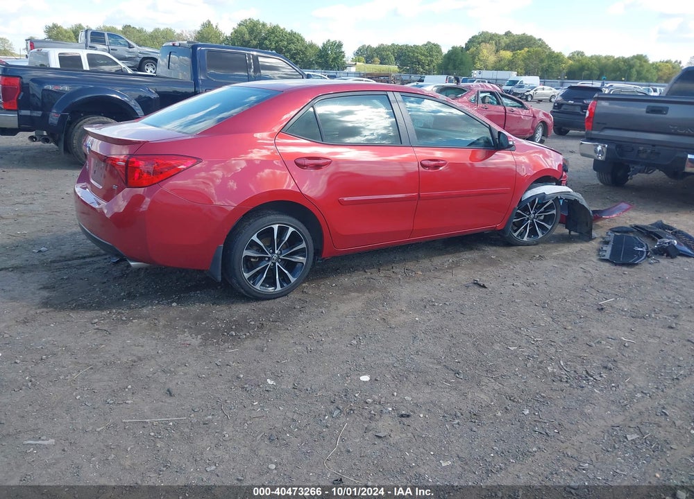 2019 TOYOTA COROLLA SE VIN: 5YFBURHE3KP906640