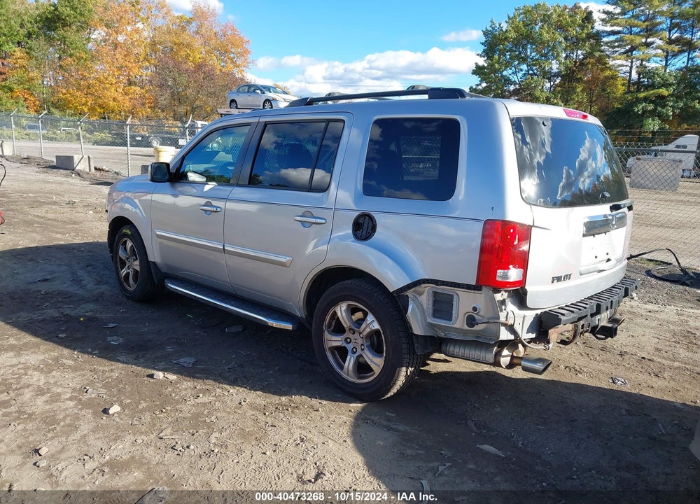 2013 HONDA PILOT EX-L VIN: 5FNYF4H68DB042182