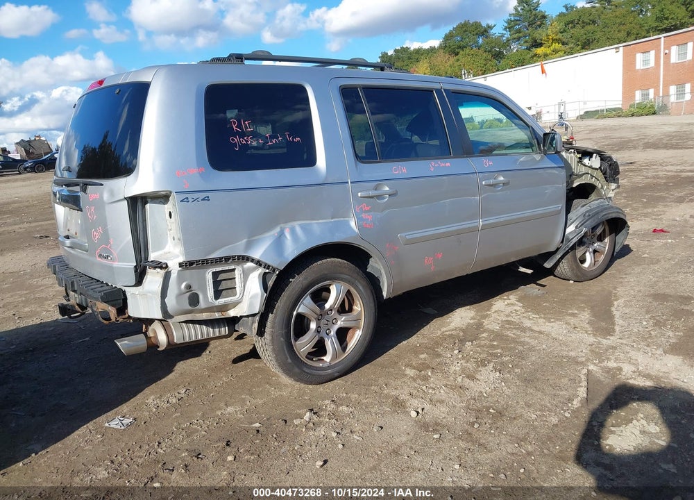2013 HONDA PILOT EX-L VIN: 5FNYF4H68DB042182