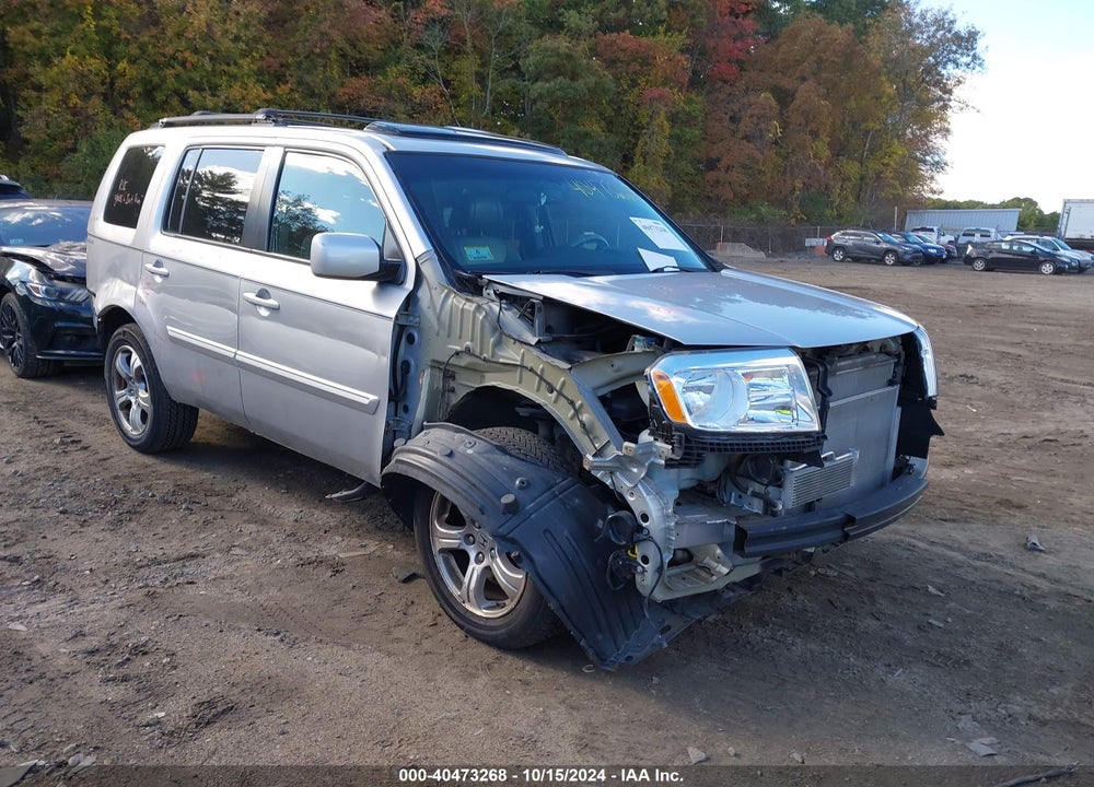 2013 HONDA PILOT EX-L VIN: 5FNYF4H68DB042182