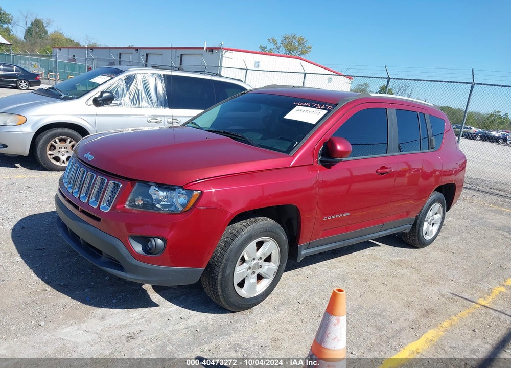 2017 JEEP COMPASS LATITUDE FWD VIN: 1C4NJCEBXHD163015