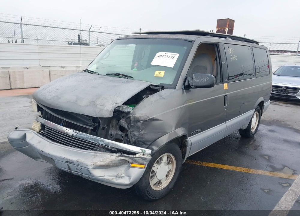 1999 CHEVROLET ASTRO VIN: 1GNDM19W6XB121690