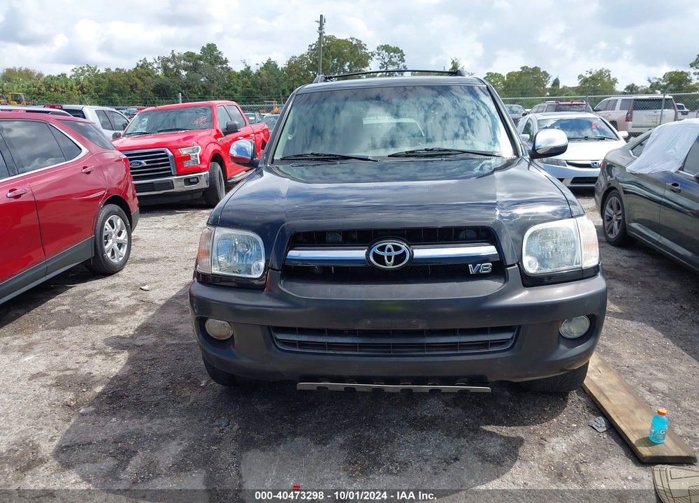 2007 TOYOTA SEQUOIA LIMITED V8 VIN: 5TDBT48A77S279636