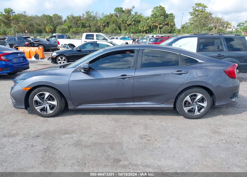 2020 HONDA CIVIC LX VIN: 2HGFC2F69LH585784
