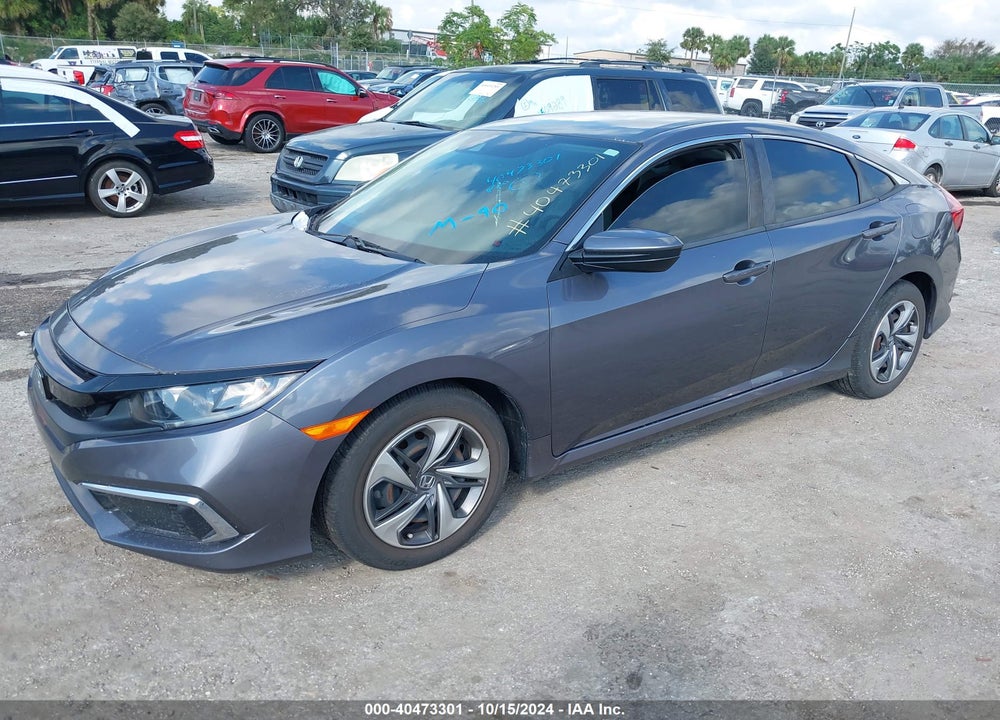 2020 HONDA CIVIC LX VIN: 2HGFC2F69LH585784
