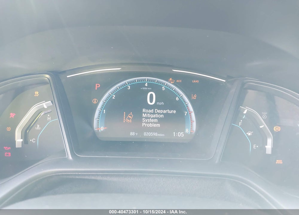 2020 HONDA CIVIC LX VIN: 2HGFC2F69LH585784