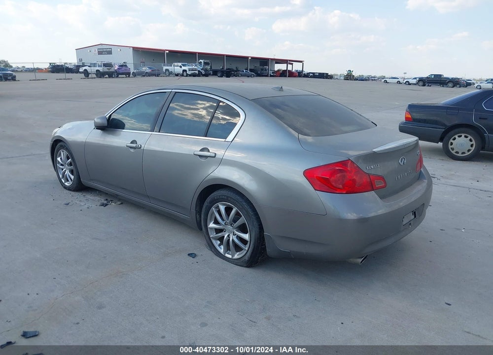 2008 INFINITI G35 JOURNEY VIN: JNKBV61E98M213054
