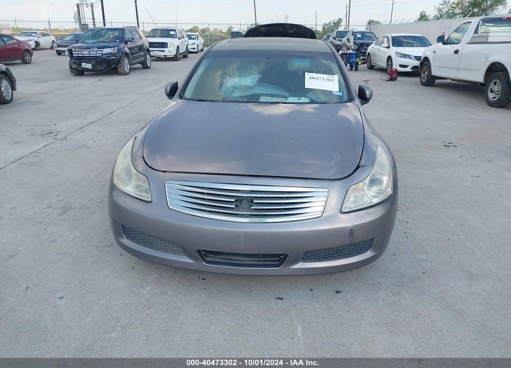 2008 INFINITI G35 JOURNEY VIN: JNKBV61E98M213054
