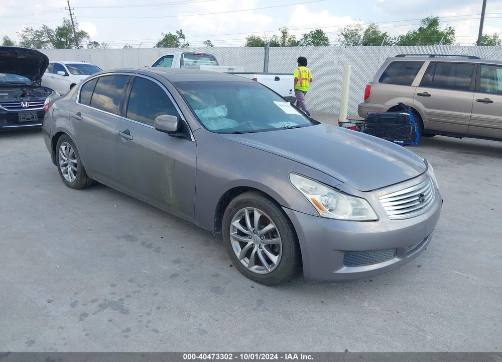 2008 INFINITI G35 JOURNEY VIN: JNKBV61E98M213054