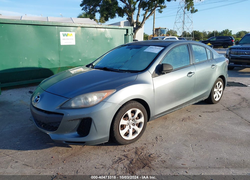 2013 MAZDA 3 I SV VIN: JM1BL1TF8D1705957
