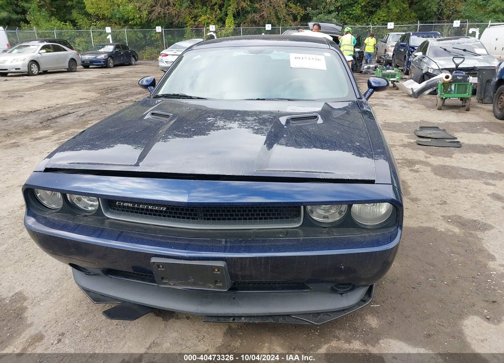 2013 DODGE CHALLENGER SXT VIN: 2C3CDYAGXDH607623