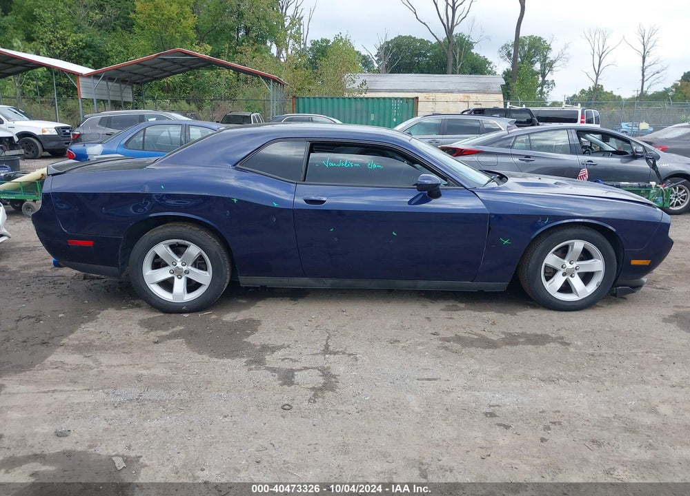 2013 DODGE CHALLENGER SXT VIN: 2C3CDYAGXDH607623