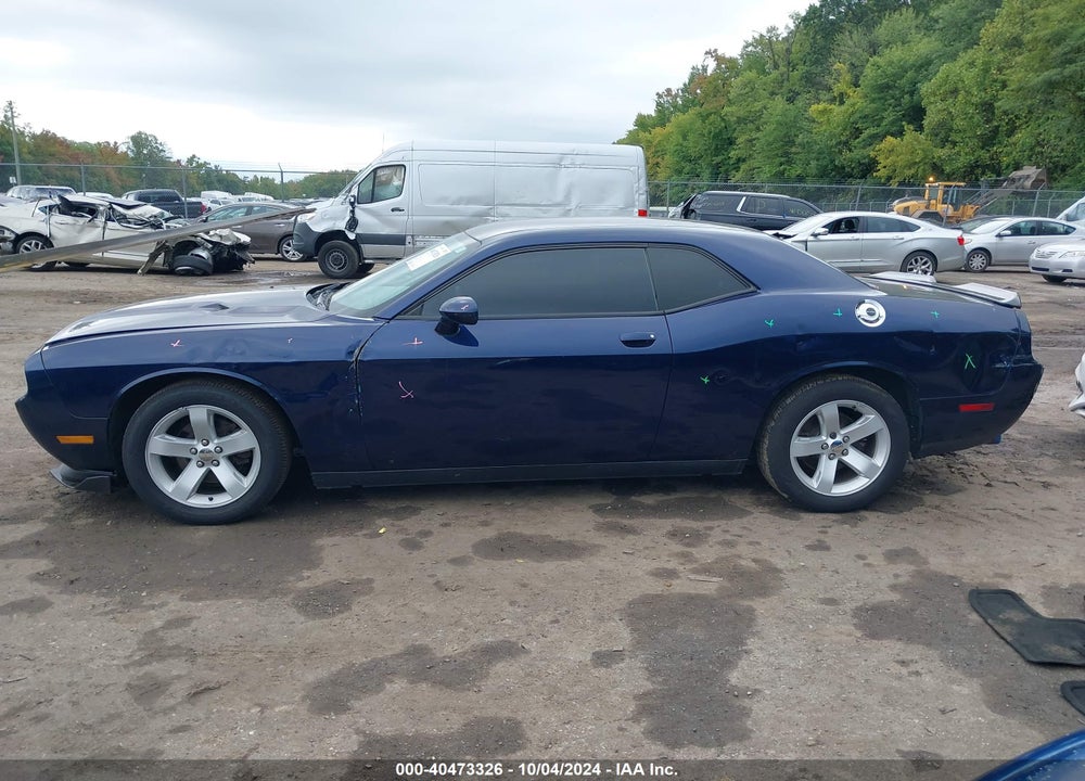 2013 DODGE CHALLENGER SXT VIN: 2C3CDYAGXDH607623