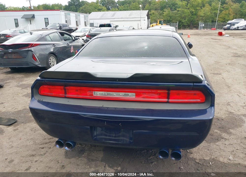 2013 DODGE CHALLENGER SXT VIN: 2C3CDYAGXDH607623