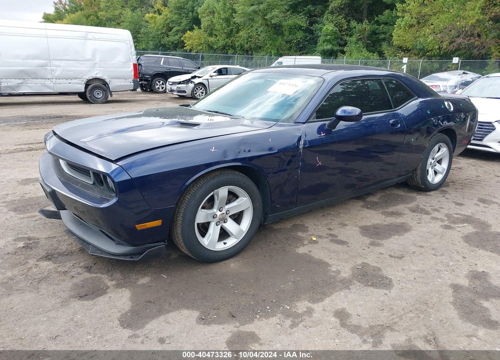 2013 DODGE CHALLENGER SXT VIN: 2C3CDYAGXDH607623