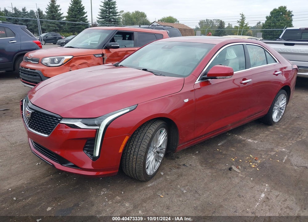 2020 CADILLAC CT4 PREMIUM LUXURY VIN: 1G6DF5RK4L0139492