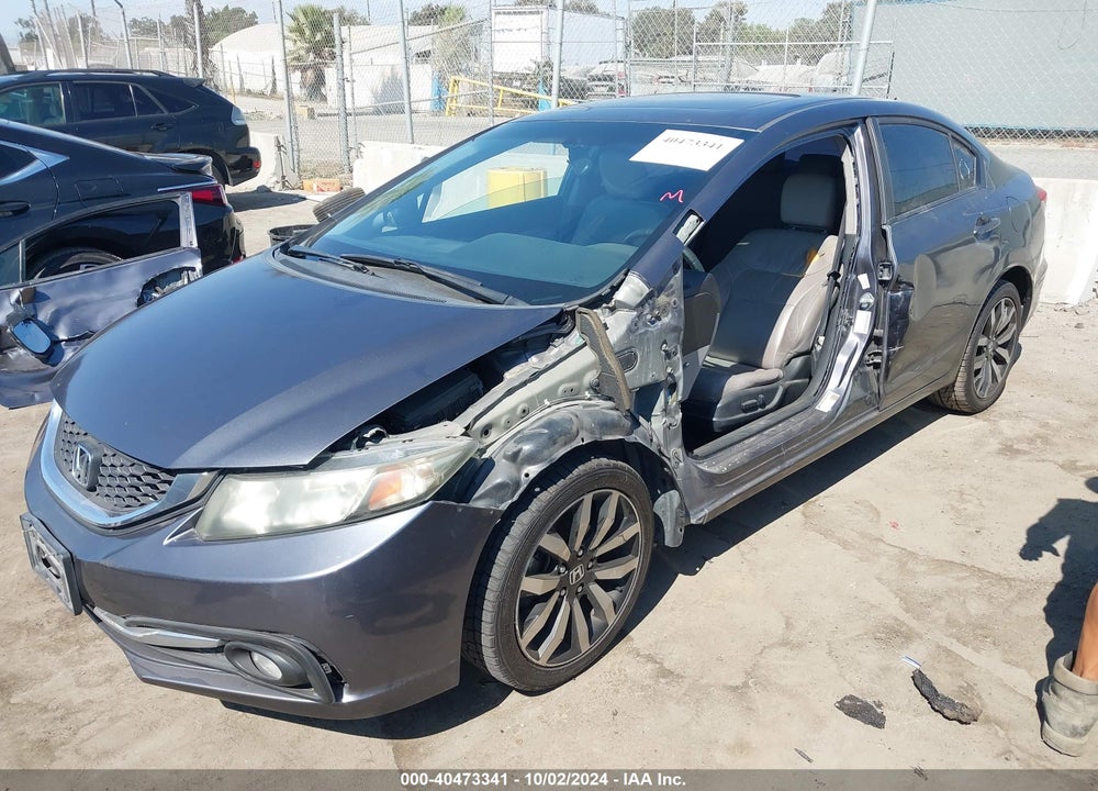 2015 HONDA CIVIC EX-L VIN: 19XFB2F92FE240334