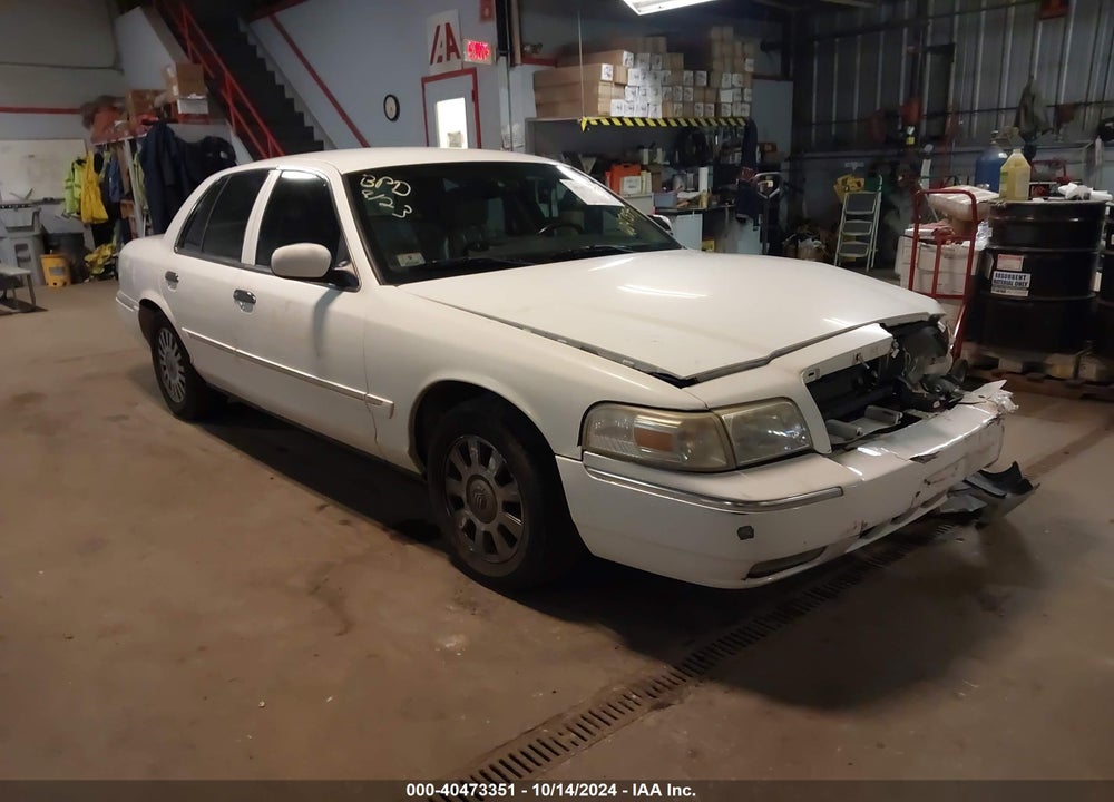 2007 MERCURY GRAND MARQUIS LS VIN: 2MEFM75V87X616941