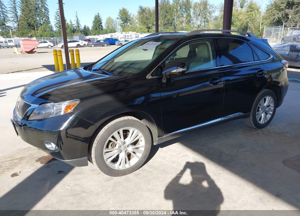 2010 LEXUS RX 450H VIN: JTJBC1BA1A2411373