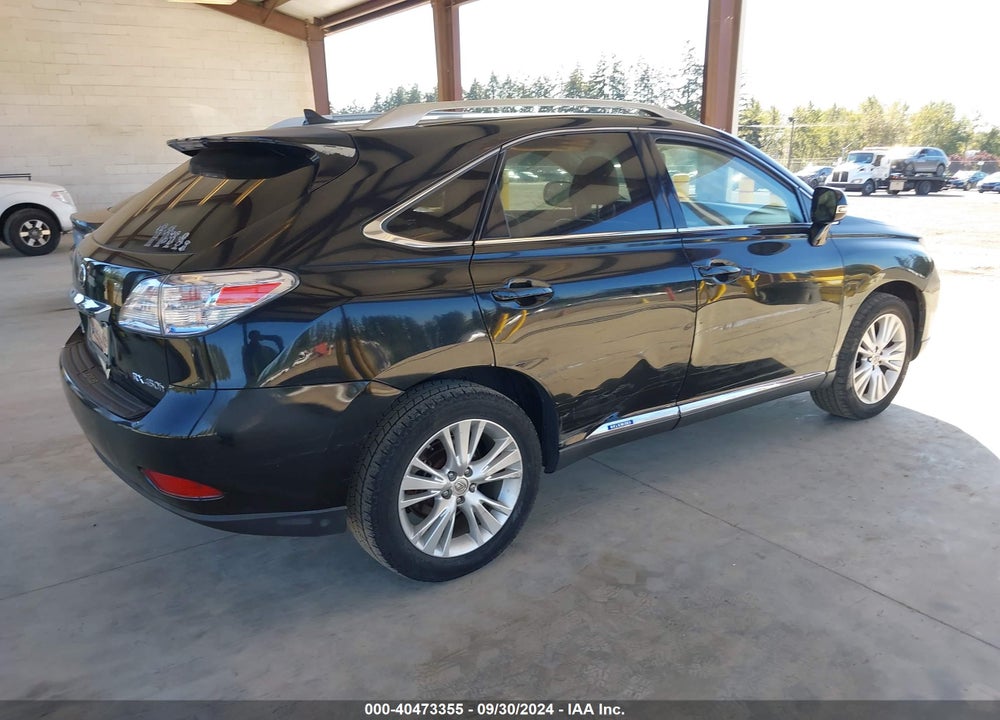 2010 LEXUS RX 450H VIN: JTJBC1BA1A2411373
