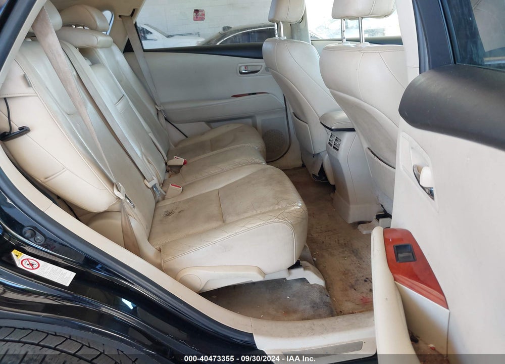 2010 LEXUS RX 450H VIN: JTJBC1BA1A2411373