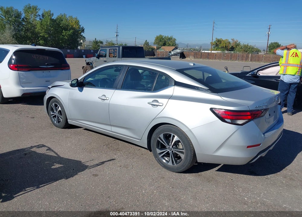 2021 NISSAN SENTRA SV XTRONIC CVT VIN: 3N1AB8CV1MY294334