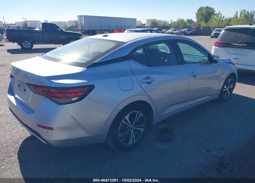 2021 NISSAN SENTRA SV XTRONIC CVT VIN: 3N1AB8CV1MY294334