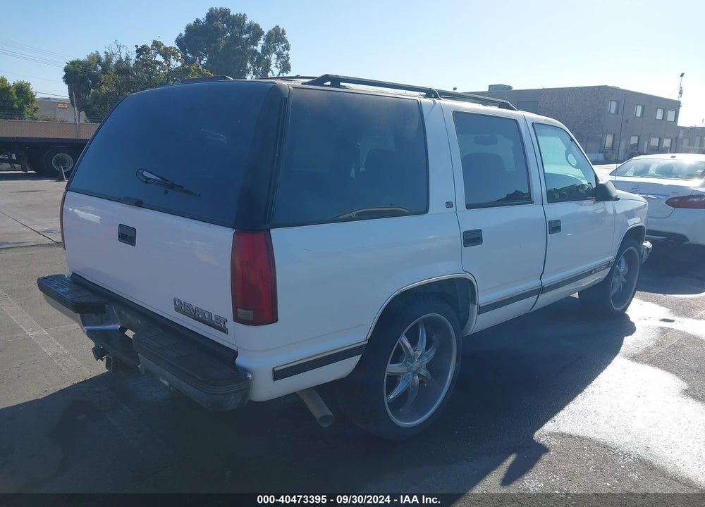 1999 CHEVROLET TAHOE LS VIN: 1GNEC13R5XJ518422