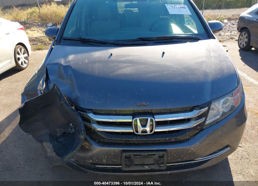 2016 HONDA ODYSSEY SE VIN: 5FNRL5H38GB159810