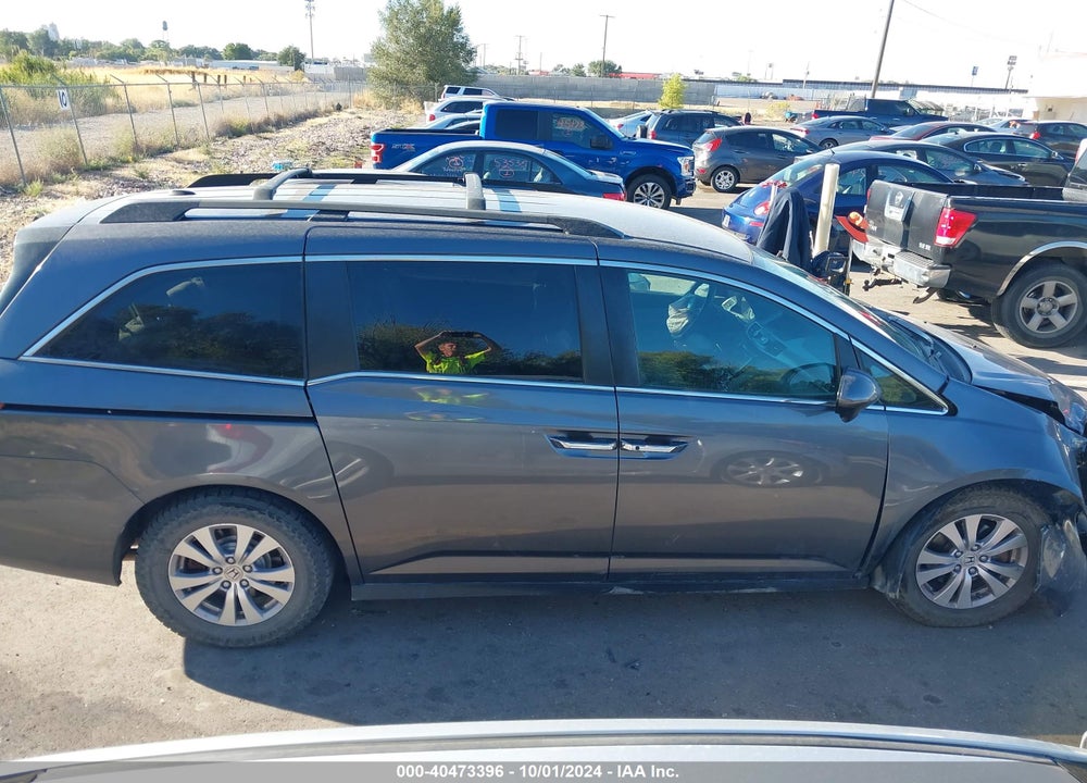 2016 HONDA ODYSSEY SE VIN: 5FNRL5H38GB159810