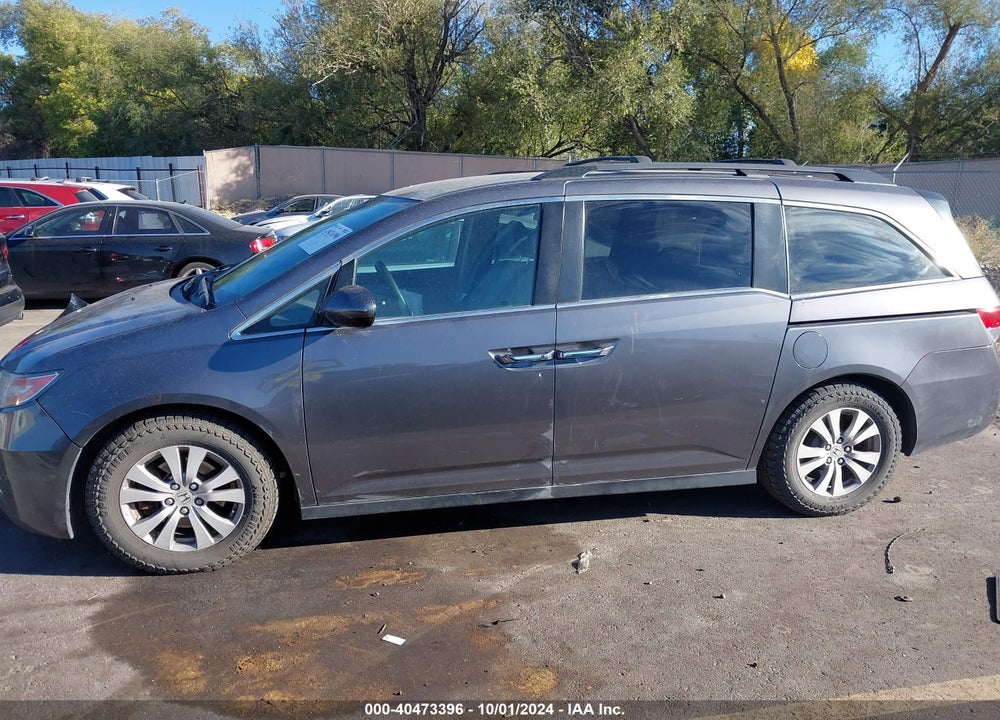 2016 HONDA ODYSSEY SE VIN: 5FNRL5H38GB159810