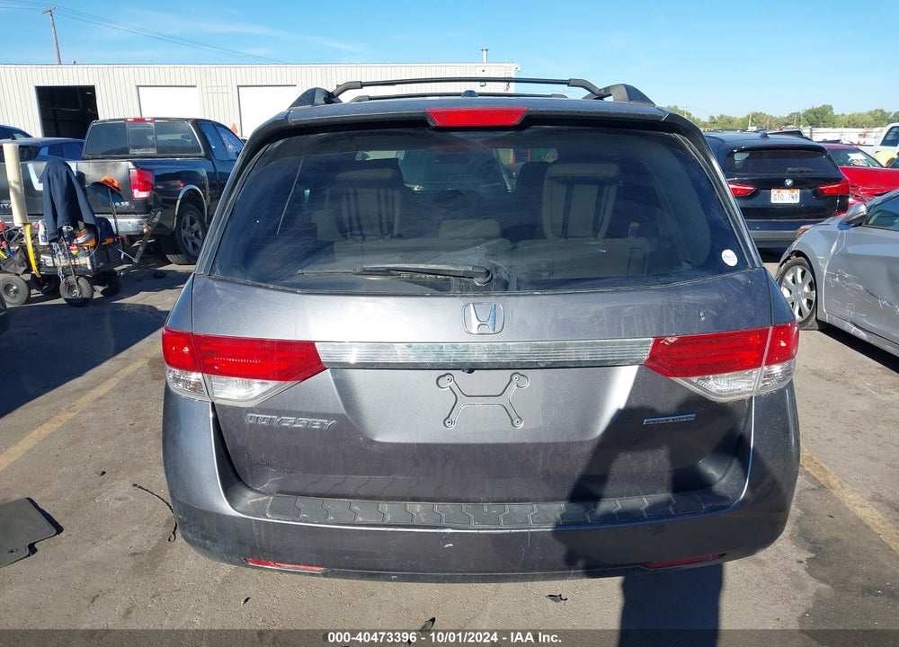2016 HONDA ODYSSEY SE VIN: 5FNRL5H38GB159810