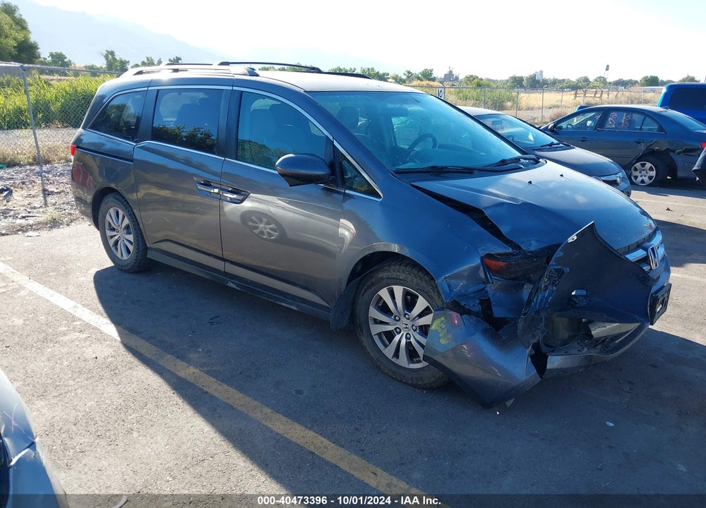 2016 HONDA ODYSSEY SE VIN: 5FNRL5H38GB159810