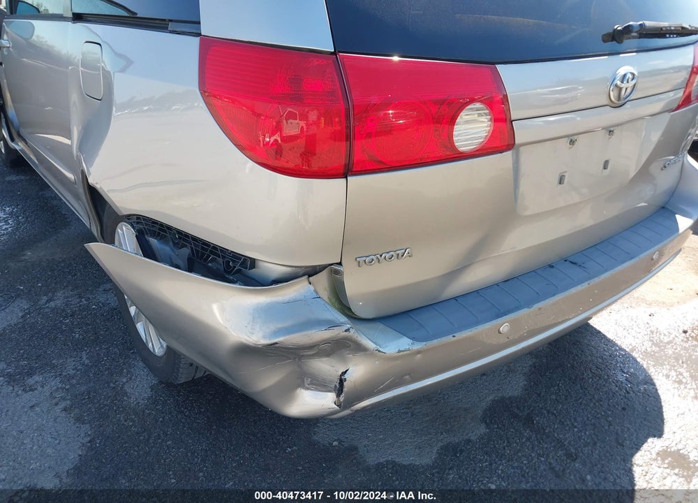 2008 TOYOTA SIENNA LE VIN: 5TDZK23C08S189292