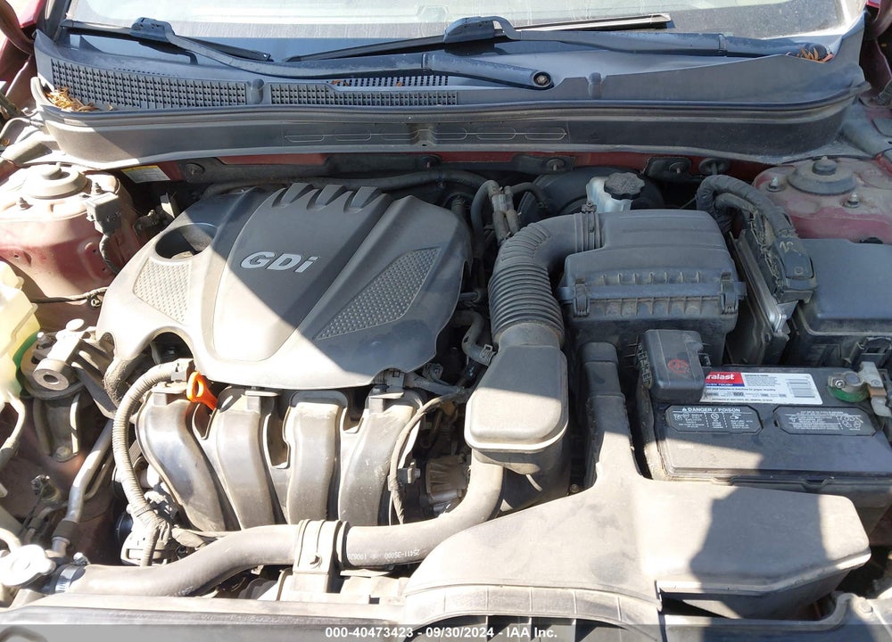 2011 HYUNDAI SONATA GLS VIN: 5NPEB4AC8BH184156