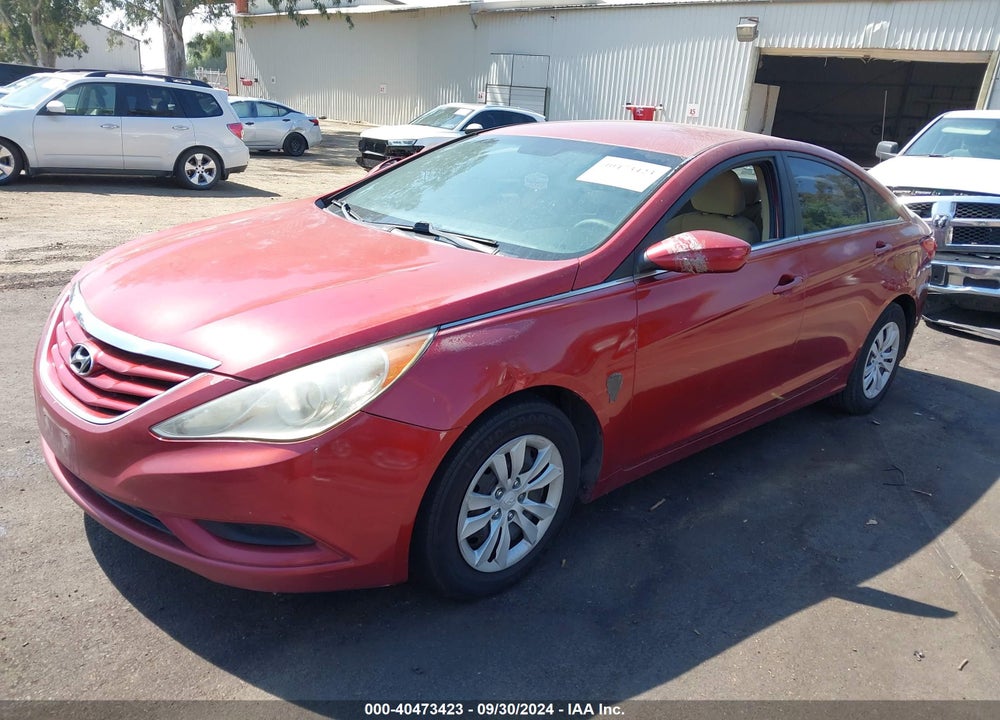 2011 HYUNDAI SONATA GLS VIN: 5NPEB4AC8BH184156